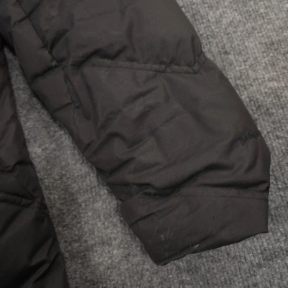 Patagonia Down With It Parka Jacket Womens L Black 600 Goose Down Puffer Outdoor
